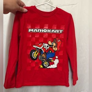 Boys' Long-Sleeve Tee Mario kart
